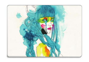 Girl in Blue Skin MacBook Pro 15” 2016-