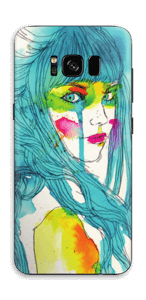Girl in blue  Skin Galaxy S8