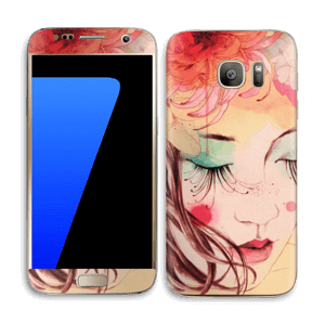 Blushing girl  Skin Galaxy S7