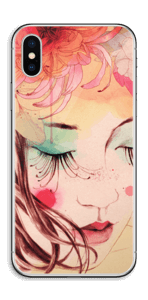 Blushing girl  Skin IPhone X