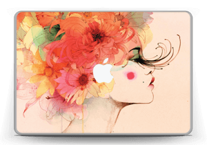 Pitkät ripset tarrakuori MacBook Pro 13” -2015