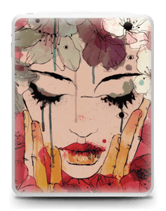 Flower Tears Skin IPad 1