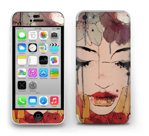 Girl & flowers  Skin IPhone 5c