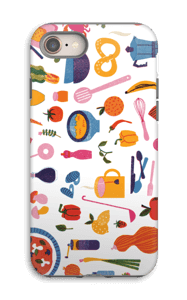 Mat deksel IPhone 8 tough