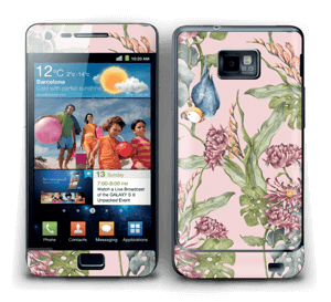 Nature & parrot Skin Galaxy S2