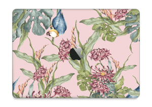 Parrot & flowers Skin MacBook Pro 13” 2016-