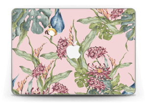 Parrot & flowers Skin MacBook Pro Retina 13” 2015