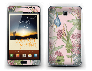 Nature & parrot Skin Galaxy Note