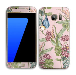 Nature & parrot Skin Galaxy S7