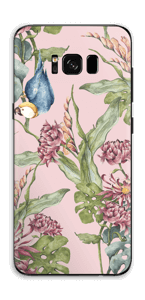 Nature & parrot Skin Galaxy S8 Plus