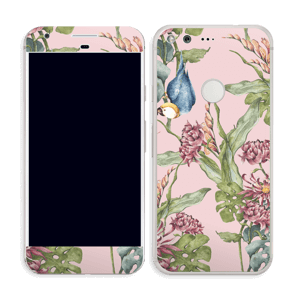 Nature & parrot Skin Pixel