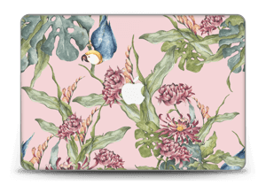 Parrot & flowers Skin MacBook Pro Retina 15” 2015