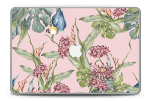 Parrot & flowers Skin MacBook Pro 15” -2015