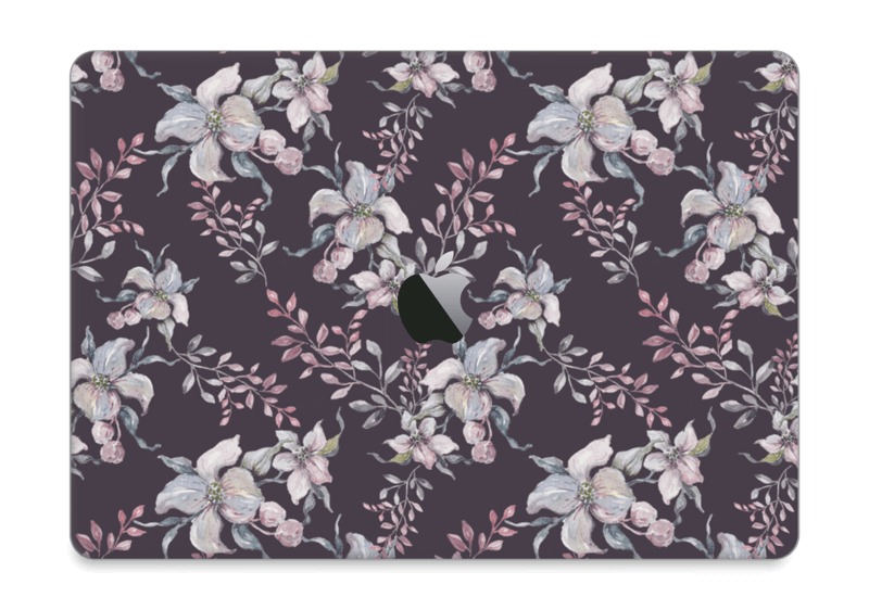 Lilla blomster Skin MacBook Pro 13” 2016-