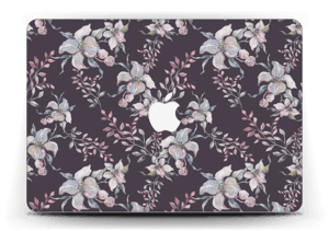 Purple & flowers  Skin MacBook Air 13”