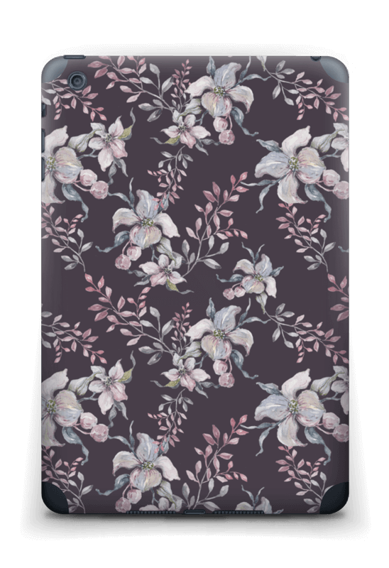 Lilla blomster Skin IPad mini 2 back