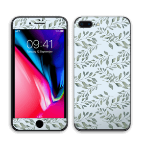 Pattern with leaf   Skin IPhone 8 Plus