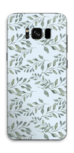 Pattern with leaf Skin Galaxy S8