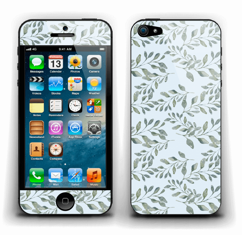 Ramas Delicadas Vinilo IPhone 5