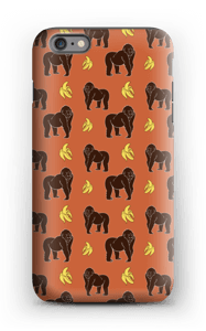 Monkey + Banana oranssi kuoret IPhone 6 Plus tough