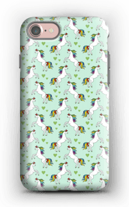 Rainbow Unicorn deksel IPhone 7 tough