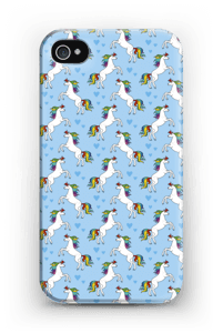 Rainbow Unicorn deksel IPhone 4/4s
