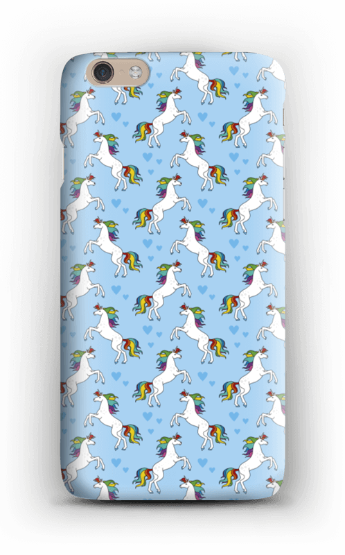 Rainbow Unicorn kuoret IPhone 6 Plus