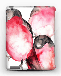 Punatulkut kuoret IPad 4/3/2