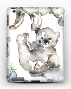 Karhun halaus kuoret IPad 4/3/2