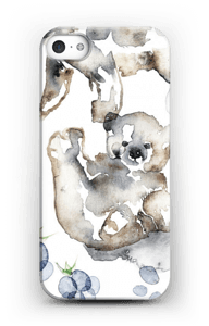 Karhun halaus kuoret IPhone SE