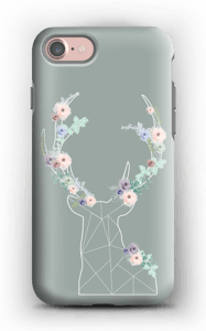 Kukkaispeura kuoret IPhone 7 tough