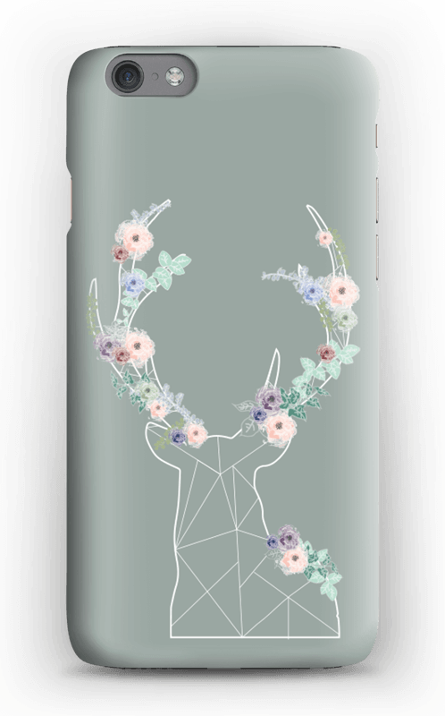 Cerf & Fleurs Coque IPhone 6s