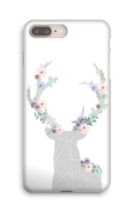 Flower reindeer  case IPhone 8 Plus