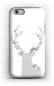 Flower reindeer  case IPhone 6 tough