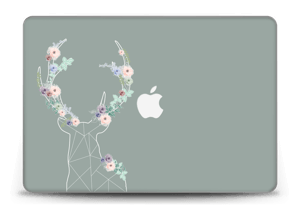 Grey Blooming Deer  Skin MacBook Pro Retina 15” 2015