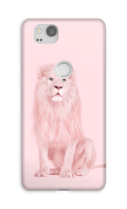 Roze leeuw hoesje Pixel 2