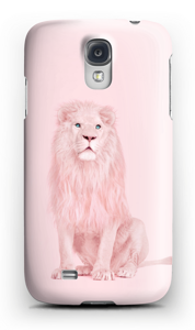 Lion in pink case Galaxy S4