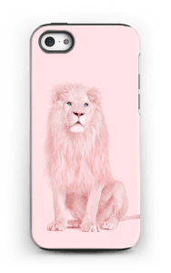 Lion in pink case IPhone 5/5s tough