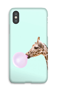 Bubblegum giraf cover IPhone X