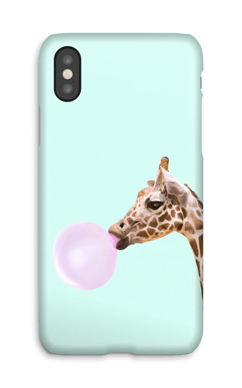Boblende giraff deksel IPhone X
