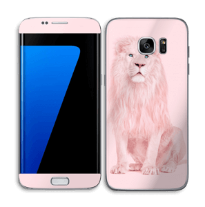 A Pink lion? Skin Galaxy S7 Edge