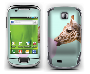 Giraffe bubble Skin Galaxy Mini