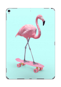 Skateboarding flamingo Skin IPad Pro 10.5