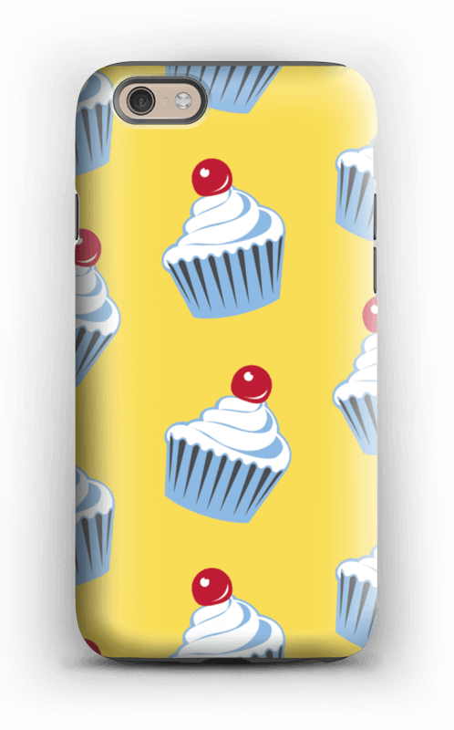 Small cute cupcakes case IPhone 6 tough