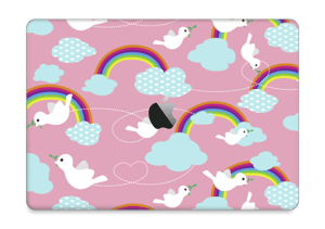 Peace, birds & rainbows Skin MacBook Pro 13” 2016-