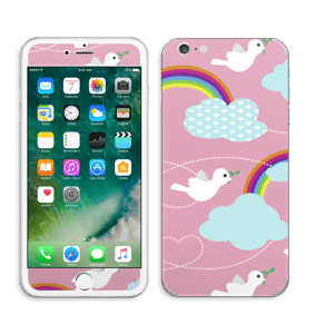 Peace, birds & rainbows Skin IPhone 6 Plus