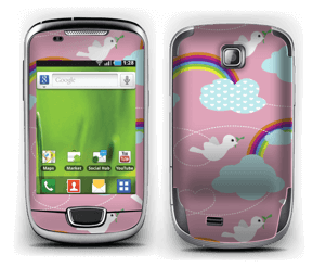 Peace & birds Skin Galaxy Mini