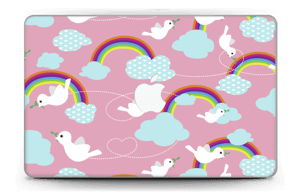 Peace, birds & rainbows Skin MacBook Air 11”