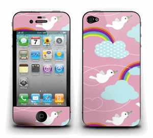Peace & birds Skin IPhone 4/4s