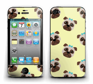 Unhappy pugs Skin IPhone 4/4s